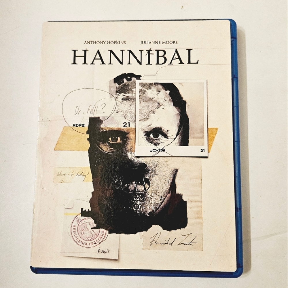 Hannibal (Blu-ray) Ridley Scott Anthony Hopkins Julianne Moore